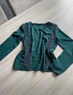 Zara blouse - donkergroen - maat S, Ophalen of Verzenden, Zo goed als nieuw, Maat 36 (S), Groen