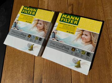 2x Mann interieurfilter FP 22 032 beschikbaar voor biedingen