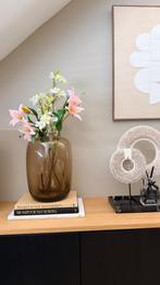 Marmer tray zwart, Ophalen, Zo goed als nieuw, Rond, Metaal