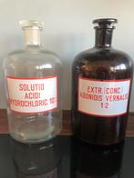 2 originele Apothekersflessen, Verzamelen, Ophalen of Verzenden, Zo goed als nieuw