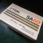 Cassettebandjes TDK SA60 - Nieuw in verpakking, Ophalen of Verzenden