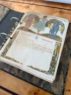 Lot oude telegrammen regie van Telegraaf en telefoon, Antiek en Kunst, Antiek | Boeken en Bijbels, Ophalen of Verzenden