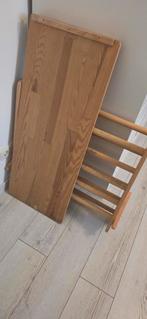 Klimrek met glijplank, Ophalen