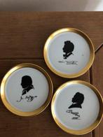 3 Furstenberg petit fours porseleinen vintage  schaaltjes, Ophalen of Verzenden, Zo goed als nieuw