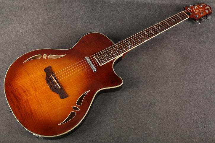 Crafter Gitaar SA-TMVS semi accoustic, Muziek en Instrumenten, Snaarinstrumenten | Gitaren | Elektrisch, Zo goed als nieuw, Solid body