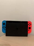 Nintendo switch oled met toebehoren, Ophalen, Zo goed als nieuw, Met 1 controller, Switch OLED