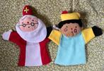 Poppenkastpop handpop Sint sinterklaas en piet pop, Ophalen of Verzenden, Zo goed als nieuw