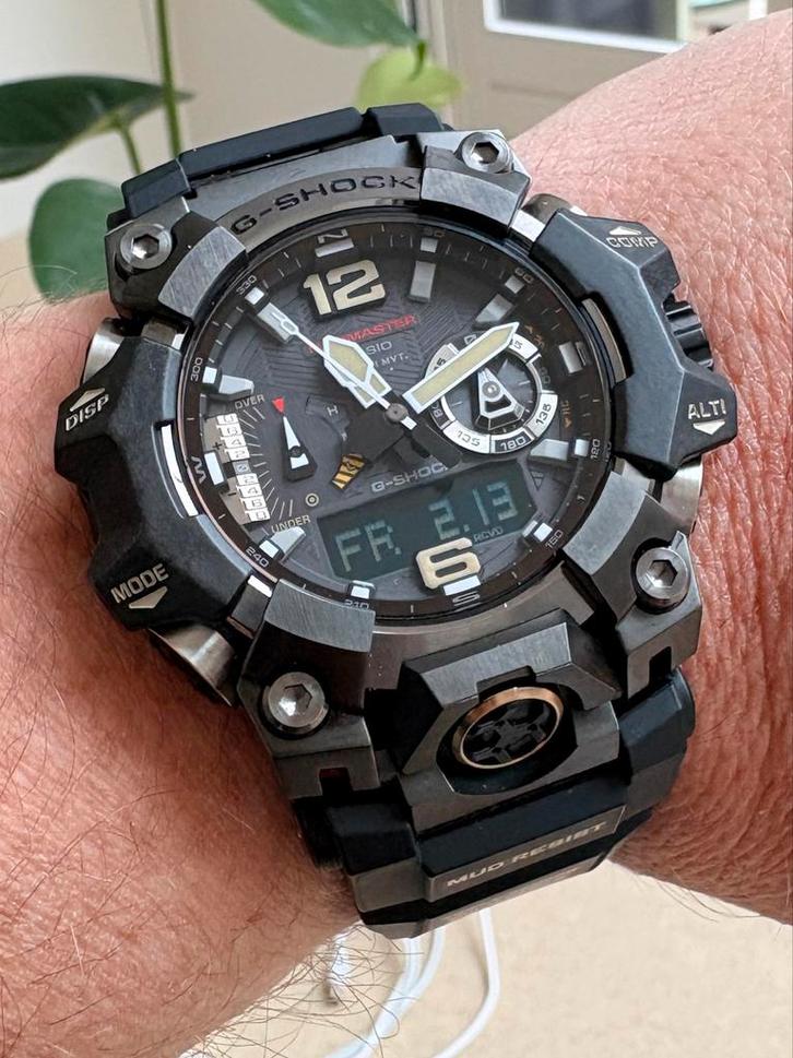 Casio G-Shock Mudmaster GWG-B1000-1AER, Sieraden, Tassen en Uiterlijk, Horloges | Heren, Zo goed als nieuw, Polshorloge, Casio