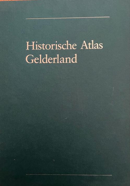 Historische Atlas Gelderland, facsimile, Boeken, Atlassen en Landkaarten, Zo goed als nieuw, Overige atlassen, Wereld, 1800 tot 2000