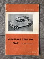 Vraagbaak Fiat 600, D, Multipla Original / Classic, Ophalen of Verzenden