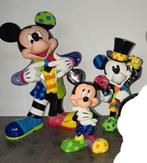 Britto beeldjes van Mickey 3 stuks, Ophalen of Verzenden, Mickey Mouse, Zo goed als nieuw, Beeldje of Figuurtje