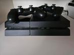Playstation 4 met 2 controllers + games, Ophalen, Met 2 controllers, Original, 500 GB