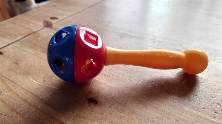 Tupperware Hollebol Rammelaar Rood/Geel/Blauw NIEUW, Huis en Inrichting, Keuken | Tupperware, Nieuw, Overige typen, Blauw, Geel