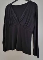 ANNA zwart shirtje, stretch, L, Anna, Zwart, Maat 42/44 (L), Ophalen of Verzenden