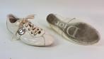 Christian Dior sneakers, gympen, wit lakleer. Maat 37. 4C10, Tweedehands verkoop, Tweedehands verkoop, Wit, Ophalen of Verzenden
