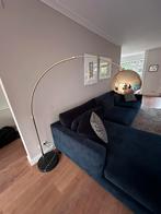 Gouden booglamp van MADE, Huis en Inrichting, Lampen | Vloerlampen, Ophalen, Zo goed als nieuw, 150 tot 200 cm