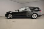 BMW 3 Serie Touring 318i | Laserlicht | Leder | Navigatie |, Gebruikt, Euro 6, Zwart, Origineel Nederlands