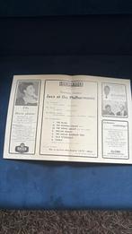 Ella Fitzgerald origineel concert programma 1956 Nederland, Gebruikt, Ducoso, Ophalen of Verzenden, Boek, Tijdschrift of Artikel