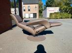 Zeer recente Jori Symphony relax stoel Lipano taupe leder, Huis en Inrichting, Fauteuils, Ophalen of Verzenden, Durlet leolux rolf benz natuzzi minotti stressless conform hukla