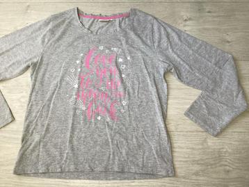 Grijze T-shirt maat L- 9th Avenue met lange mouw beschikbaar voor biedingen