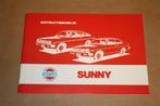 Datsun Sunny Instructieboekje - Circa 1975, Ophalen of Verzenden