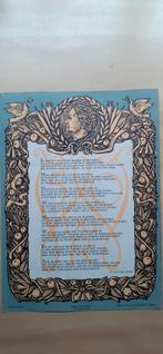 Gedicht Koningshuis - D. van der Stoep, Ophalen of Verzenden, Zo goed als nieuw, Nederland, Overige typen