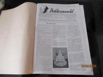 BAKKERSWERELD-ZELDZAAM BOEKWERK- BAKKEN/BAKKERIJ -2E JR-1938 beschikbaar voor biedingen