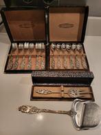 Set Gero-zilver gebak vorkjes, lepels etc., Ophalen of Verzenden