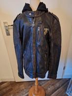 Leren dames jack gas monkey garage maat s, Ophalen of Verzenden, Zo goed als nieuw, Zwart