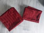 Gordijnen, Zo goed als nieuw, 200 cm of meer, Rood, Verzenden