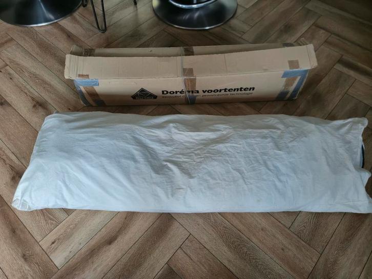 Dorema garda voortent 240cm maat 13 antraciet met lichtgrijs, Caravans en Kamperen, Voortenten en Luifels, Zo goed als nieuw, Ophalen