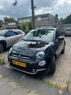 Fiat 500 Twinair Turbo 80pk 2017 Zwart, Auto's, Fiat, Voorwielaandrijving, Parkeersensor, Origineel Nederlands, Handgeschakeld
