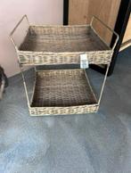 Rivièra Maison etagere ratan, Ophalen of Verzenden, Zo goed als nieuw