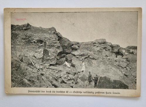 Fort Loucin - Duitse veldpost 1915, Verzamelen, Ansichtkaarten | Themakaarten, Gelopen, Voor 1920, Politiek en Historie, Ophalen of Verzenden