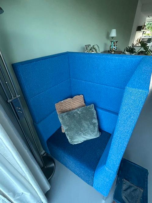 Akoestische stoel - belstoel, Huis en Inrichting, Fauteuils, Gebruikt, Stof, 75 tot 100 cm, Minder dan 75 cm, Ophalen
