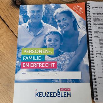 Personen-, familie- en erfrecht boek beschikbaar voor biedingen