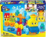 Mega Bloks ABC + muziektrein, Ophalen of Verzenden, Zo goed als nieuw, Megabloks