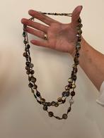 Ketting met gekleurde stenen/kralen, Ophalen of Verzenden, Zo goed als nieuw, Overige kleuren, Steen of Mineraal