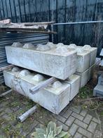 7 Mega Blocks 160x40x40 Beton, Doe-het-zelf en Verbouw, Metselstenen, Ophalen of Verzenden, Gebruikt, Beton