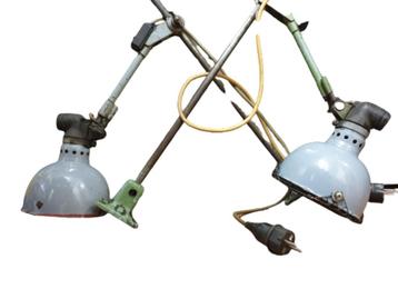 Ernst Rademacher jaren 30 werkplaatslamp lamp industrieel