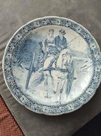 Delfts blauw bord, Antiek en Kunst, Ophalen