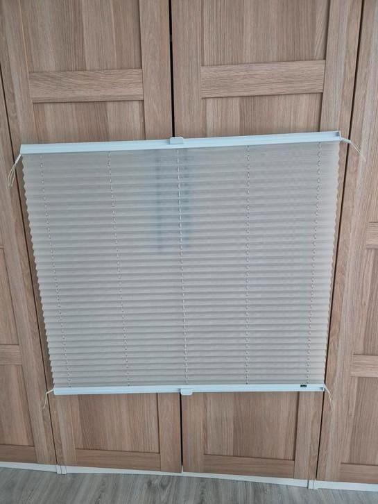 Plise gordijn, Huis en Inrichting, Stoffering | Gordijnen en Lamellen, Nieuw, 50 tot 100 cm, Wit, Beige, Ophalen of Verzenden