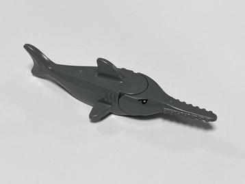 Lego nieuwe donkergrijze zaagvis / sawfish beschikbaar voor biedingen