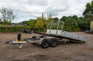 HCA aanhangwagen containerafzetsysteem 3500 kg beschikbaar voor biedingen