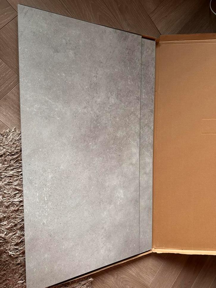 Pvc click vloer pakketen, Huis en Inrichting, Stoffering | Vloerbedekking, Nieuw, Overige typen, Grijs, minder dan 10 m², Ophalen