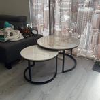 Calacatta supreme tafelset - Wagemaker Marmer & Graniet, Ophalen, Rond, 50 tot 100 cm, Zo goed als nieuw