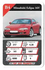 Kwartetkaart Mitsubishi Eclipse 16V, Ophalen of Verzenden, Zo goed als nieuw, Auto's