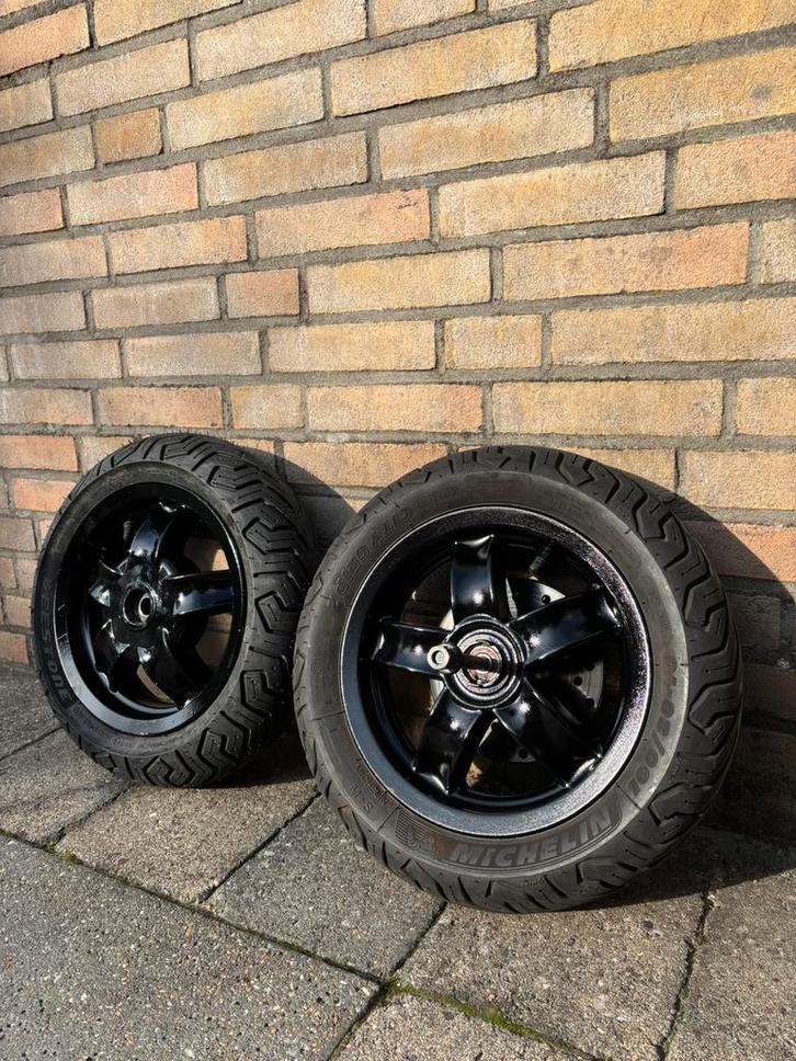Zip velgenset, Fietsen en Brommers, Brommeronderdelen | Scooters, Zo goed als nieuw, Piaggio, Overige typen, Ophalen of Verzenden
