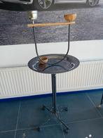 Papegaaien standaard zitstok, Ophalen, Gebruikt, Metaal, Vogelkooi