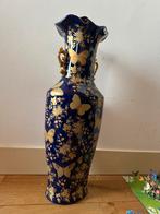 Kobaltblauw vaas, Ophalen, Blauw, Minder dan 50 cm, Glas